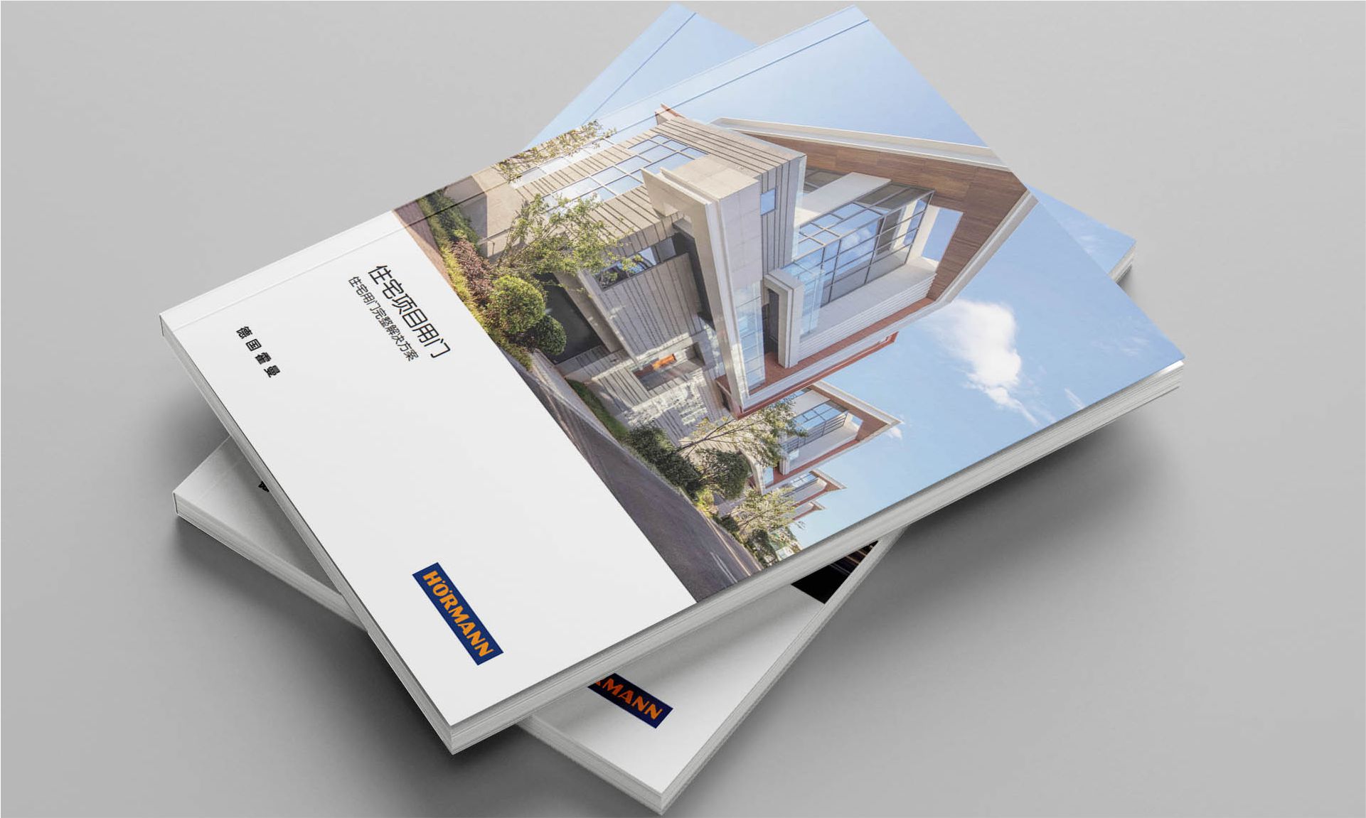 住宅门产品整体解决方案产品画册设计案例｜霍曼