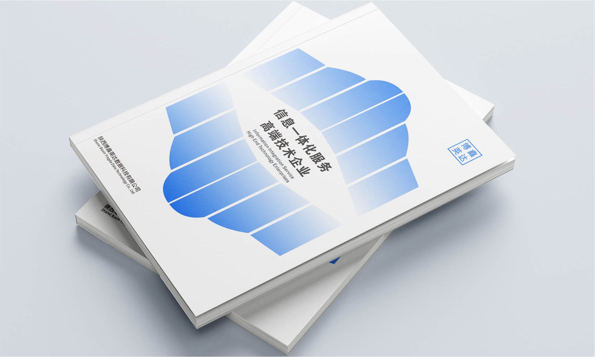 信息化管理服务企业宣传册设计案例｜博鑫英达2024