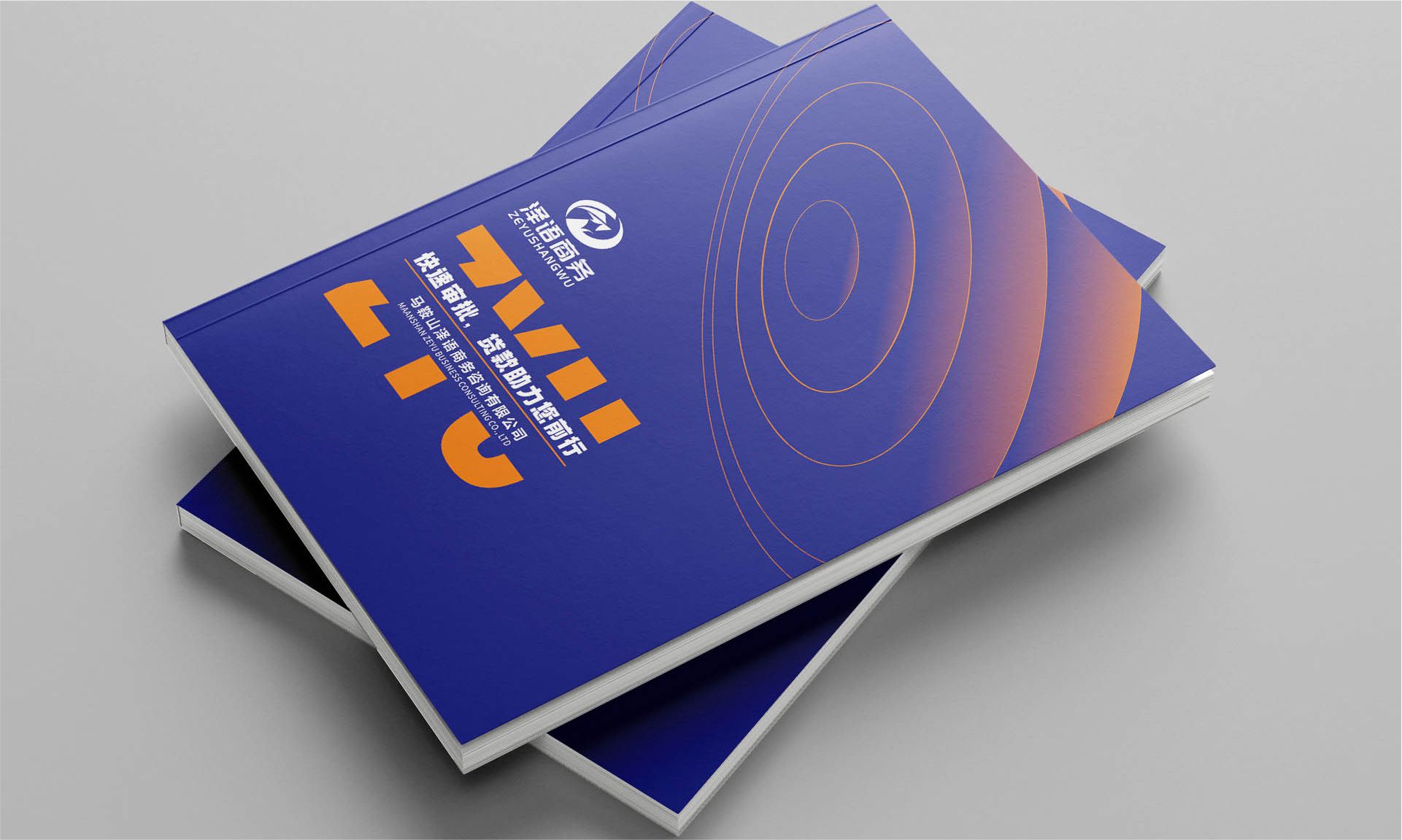 信用贷款公司宣传册设计案例｜泽语商务2024